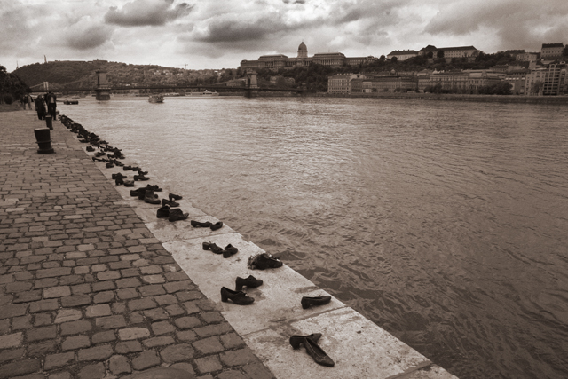 Shoes Along the Danube, Budapest, Hungary (2008)