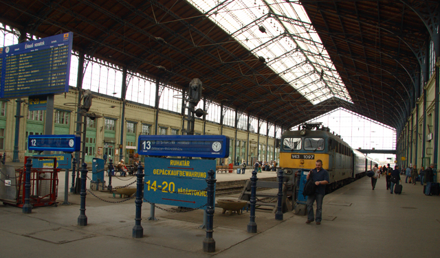Nyugati Train Station, Budapest, Hungary (2008)